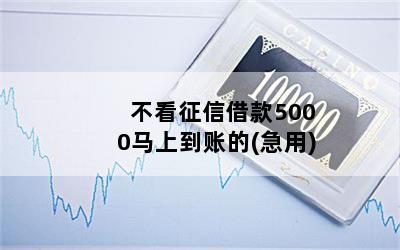 不看征信借款5000马上到账的(征信花了借5000)? (https://www.962900.com/) 知识问答 第1张