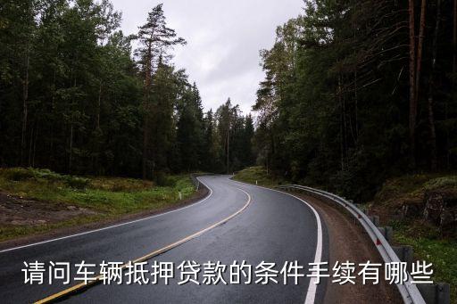 办理车辆抵押贷款需要什么资料(抵押贷款车辆办理资料需要什么)？ (https://www.962900.com/) 知识问答 第2张